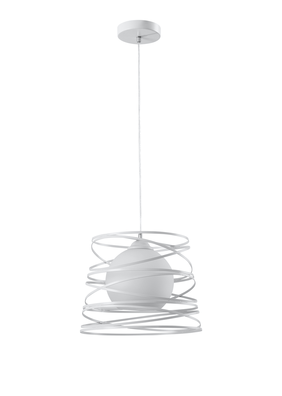 Modern Industrial 3-Light Pendant Lamp – Black Metal Cage Design - Imagen 10