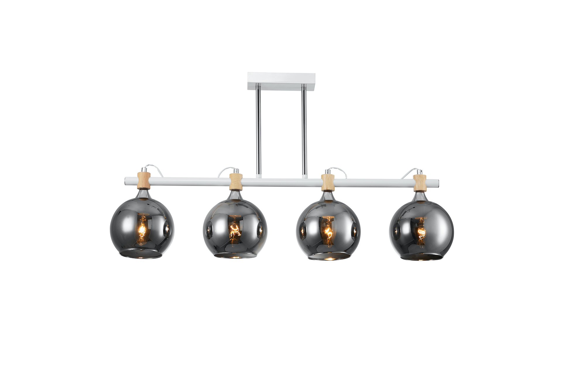 Metal & Glass Globe Light Fixtures – Elegant Lighting with a Modern Edge - Imagen 7