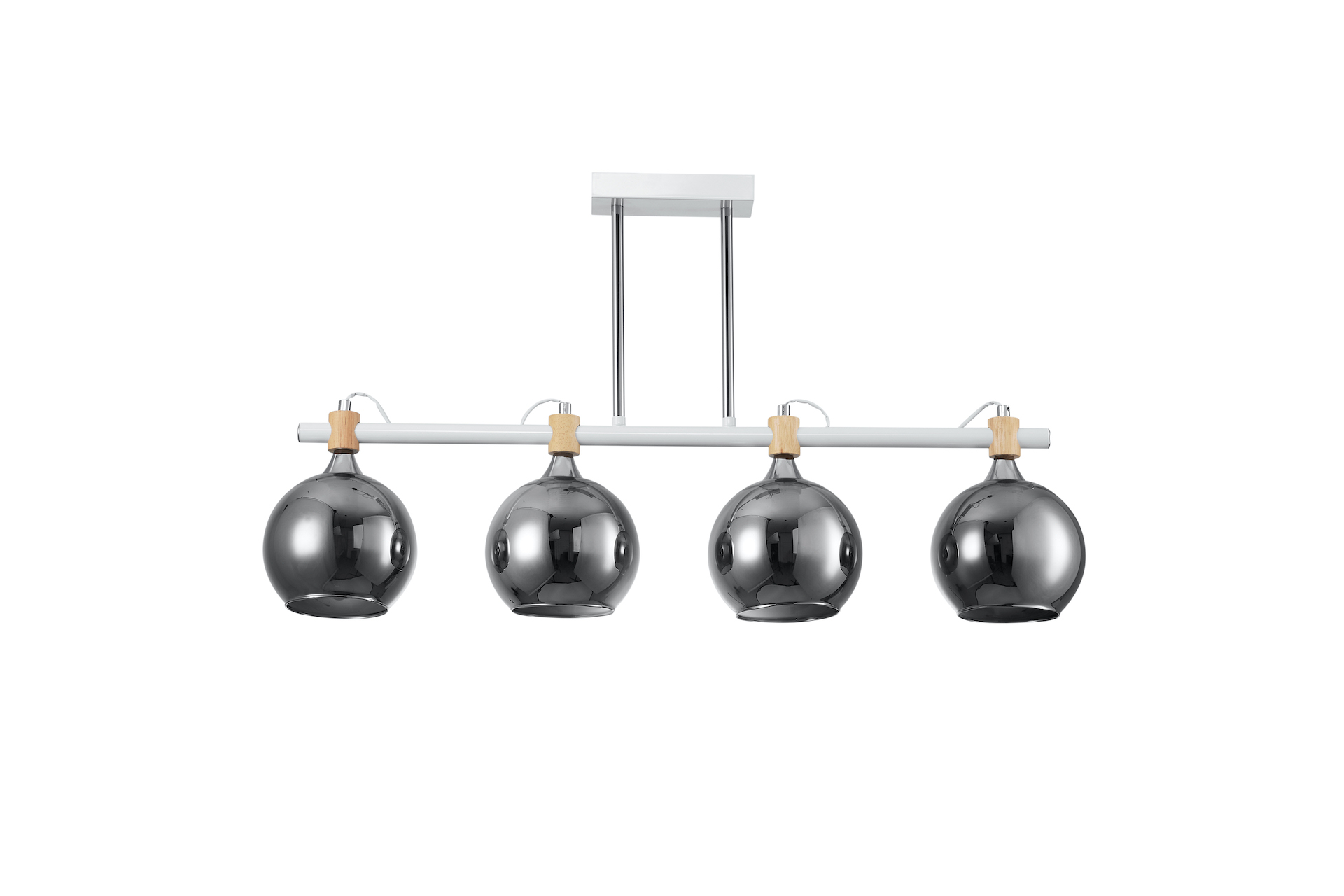 Metal & Glass Globe Light Fixtures – Elegant Lighting with a Modern Edge - Imagen 6