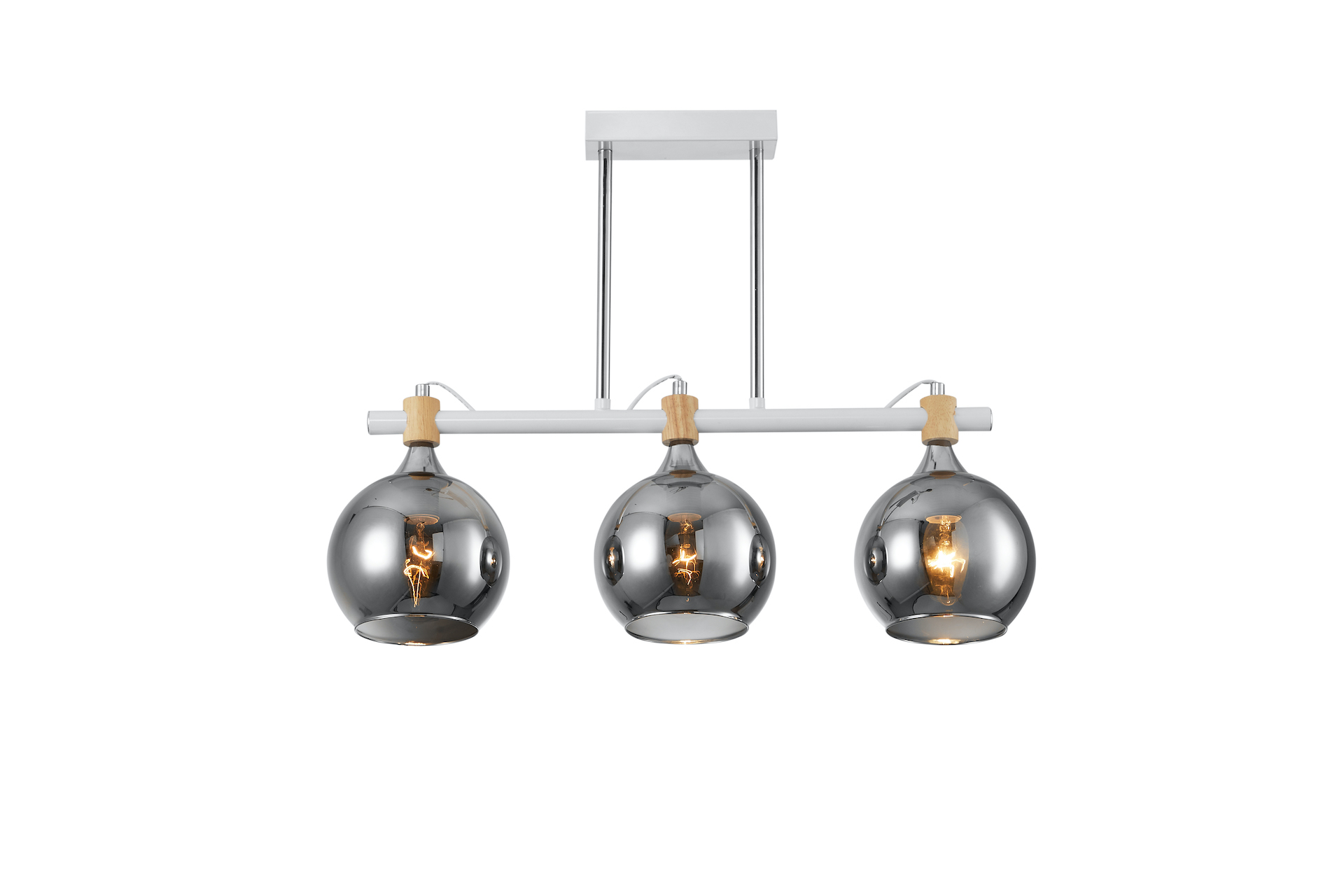 Metal & Glass Globe Light Fixtures – Elegant Lighting with a Modern Edge - Imagen 4