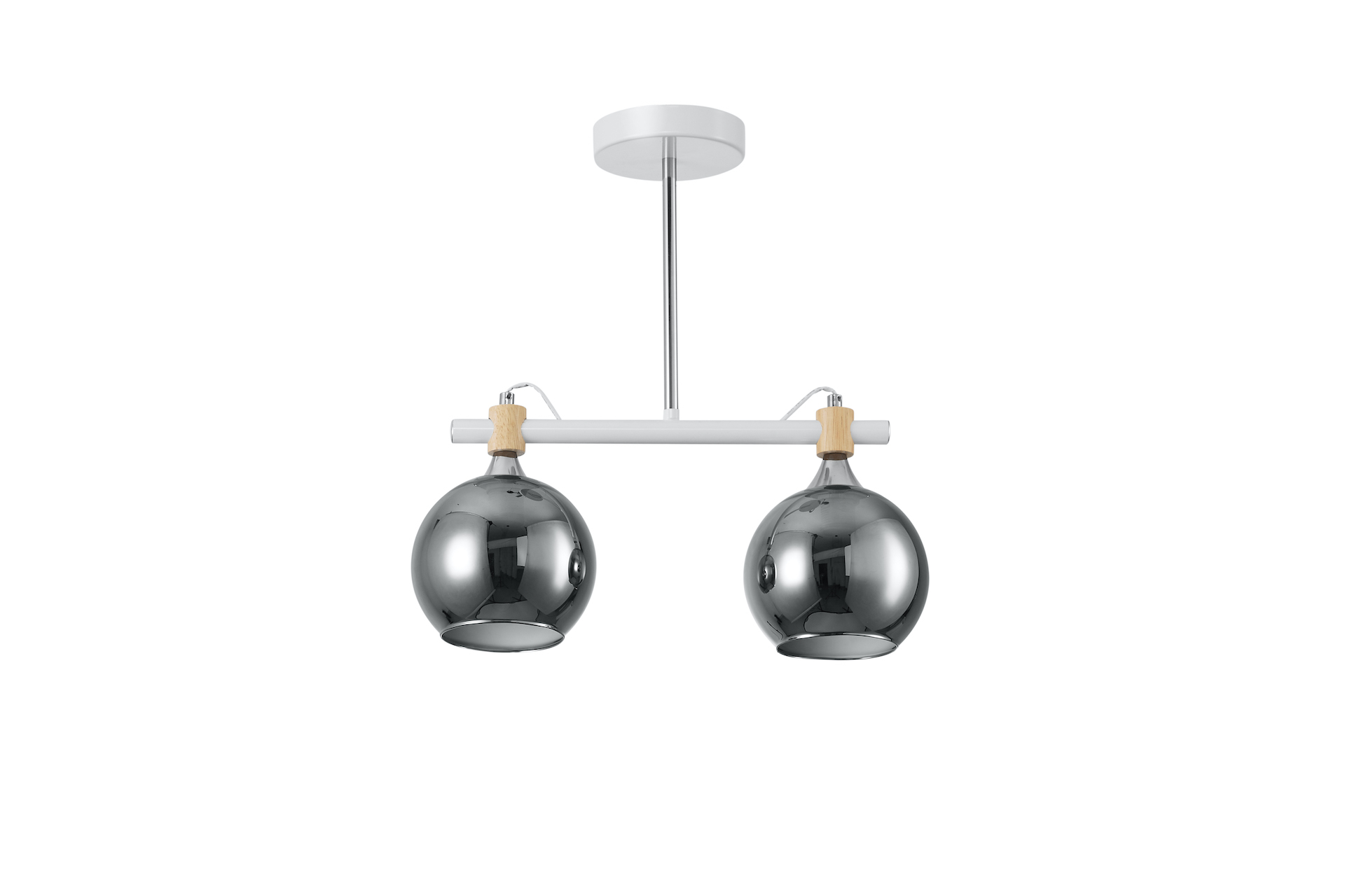 Metal & Glass Globe Light Fixtures – Elegant Lighting with a Modern Edge - Imagen 3