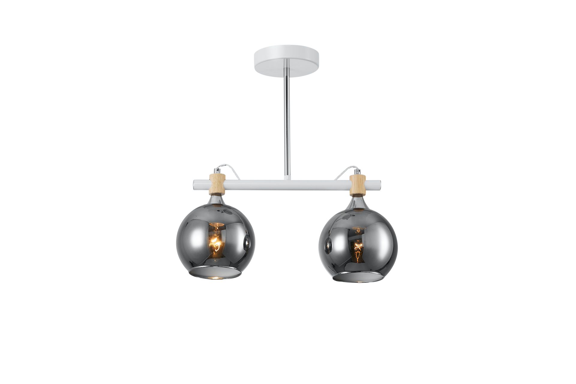 Metal & Glass Globe Light Fixtures – Elegant Lighting with a Modern Edge - Imagen 2