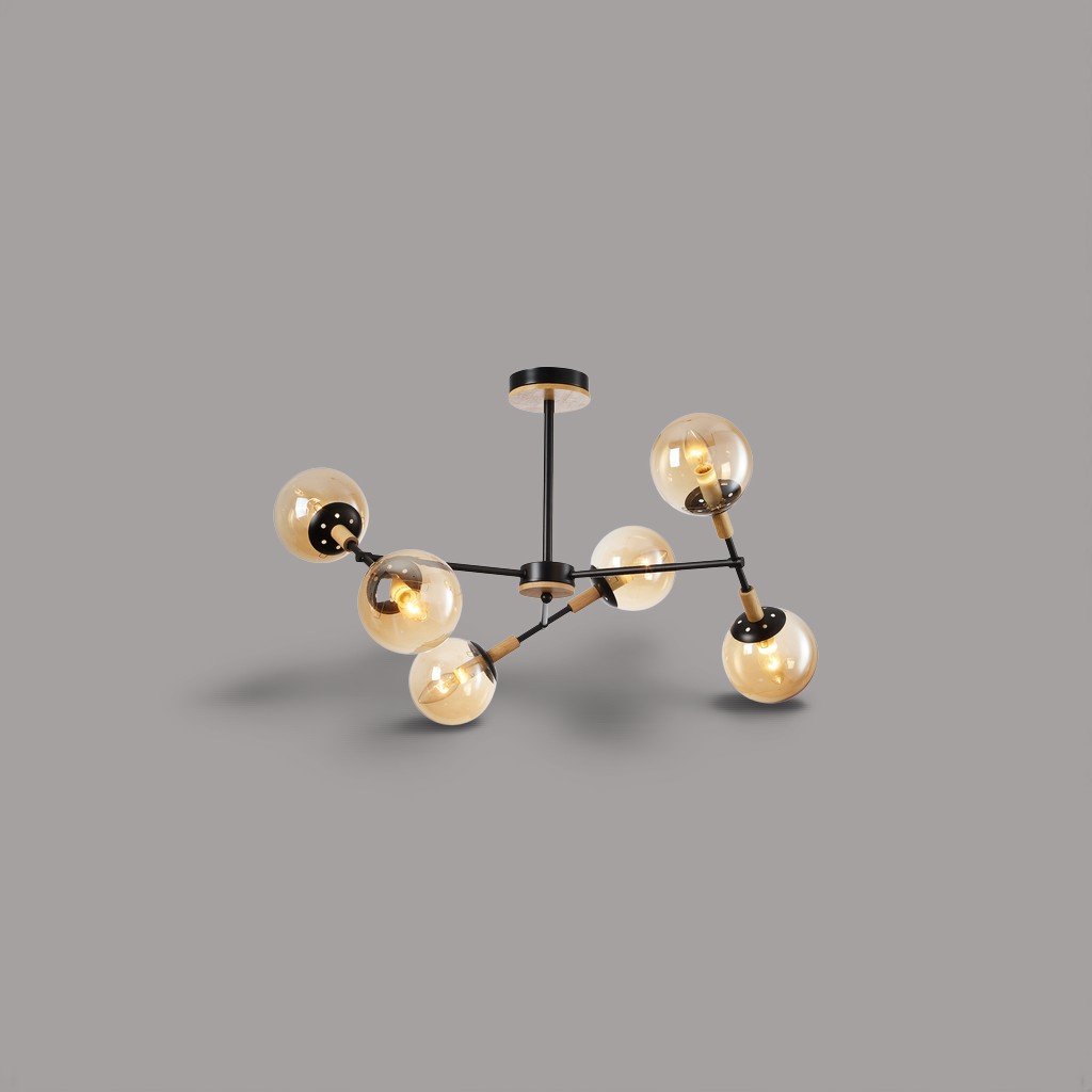 Metal & Glass Globe Light Fixtures – Elegant Lighting with a Modern Edge
