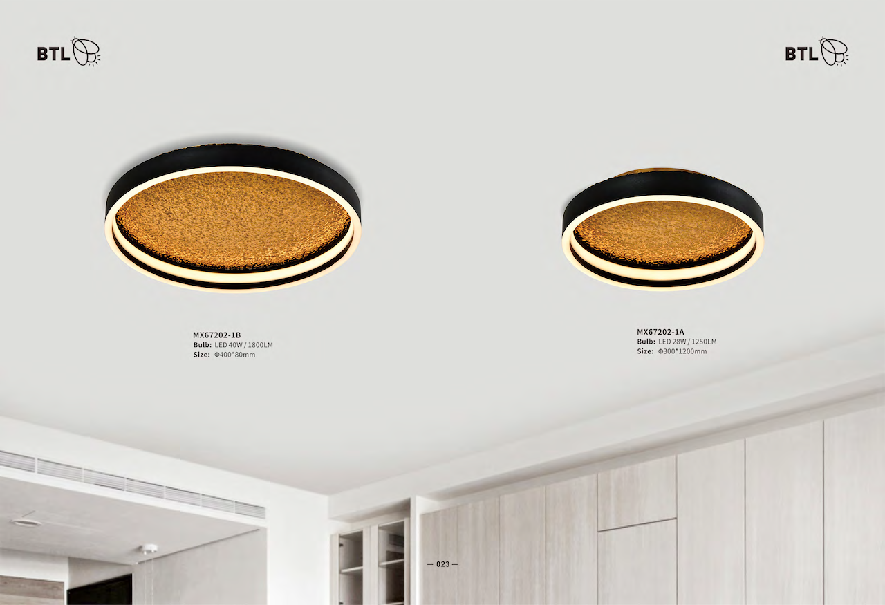 RGB LED Ceiling Light – 40W Round & Square Modern Indoor Lamp - Imagen 13