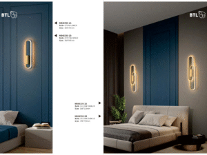 Las lámparas de pared LED para interiores contemporáneos
