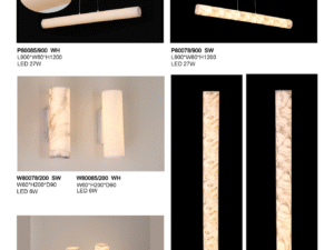 Modern LED Marble Lighting Collection | Elegant & Energy-Efficient Designs